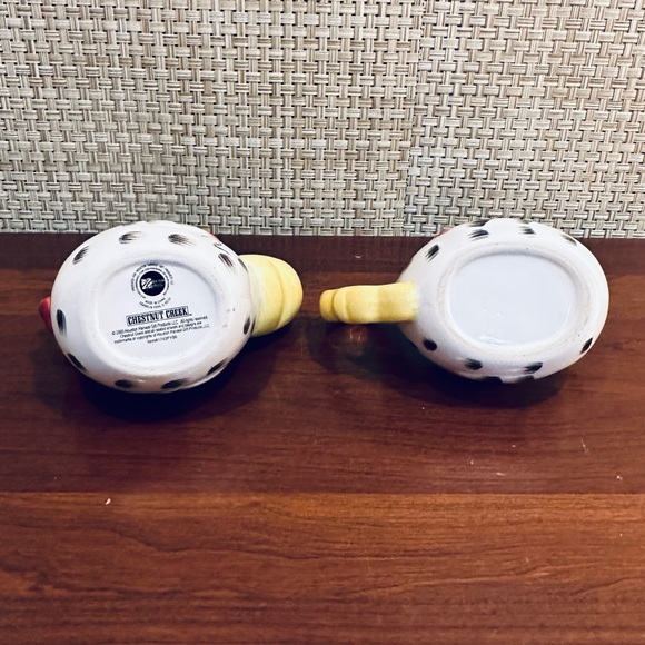 🌟3xHP🌟VTG 2005 Ceramic Chicken Cream & Sugar Set - Picture 10 of 12